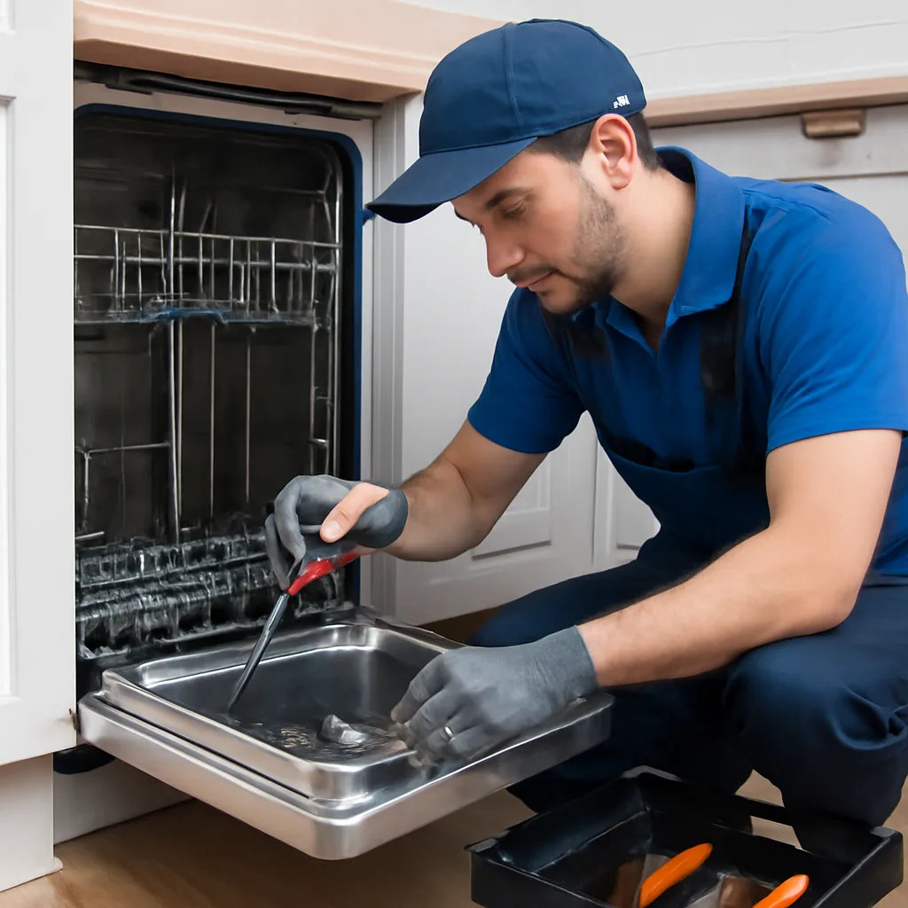 dishwasher repair running by appliance repair medic